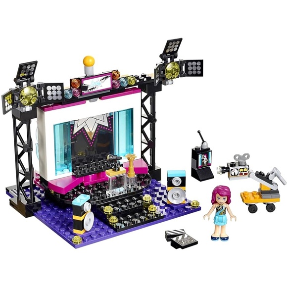 NEW Lego Friends Pop Star TV Studio with Livi Set 41117 Sealed in Box 194 Pieces - Picture 13 of 16